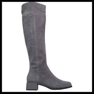 Camper Kobo Tall Knee High Boots Gray Suede